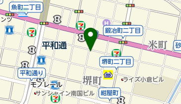 かじまち薬品の地図画像