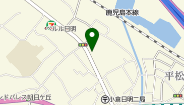 日明中央薬局の地図画像