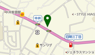 有限会社朝日ケ丘調剤薬局の地図画像