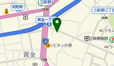 球場前薬品の地図画像