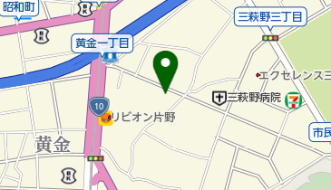 カットイン・グローブの地図画像