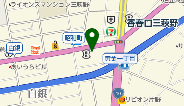 黒木理容店の地図画像