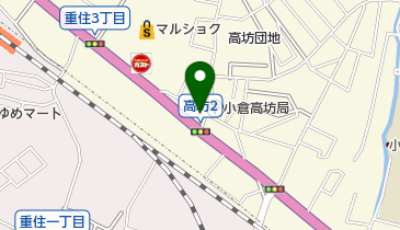 ヘアーサロンあその地図画像