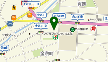 ヘアーサロンクマザワの地図画像