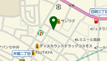ヘアースペースrelaxの地図画像