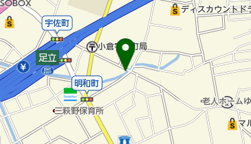 ヘアーディンカムの地図画像