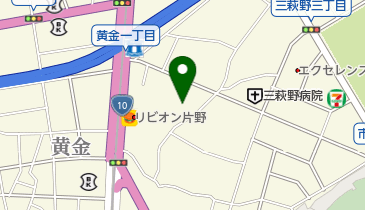 片野旅館の地図画像