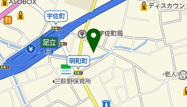 ぎょうざのキスミの地図画像