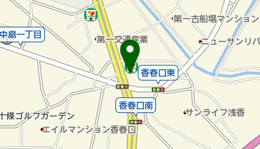 揚子江の豚まんの地図画像