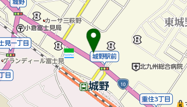 ビッグベアーズ・ピザ 城野店の地図画像