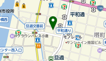 つれづれ庵 魚町店の地図画像