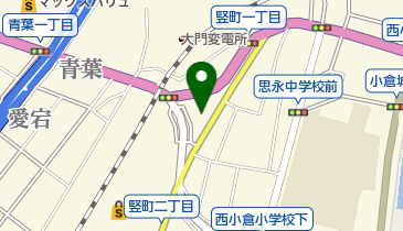 北九州市消防局 小倉北消防団 第5分団の地図画像