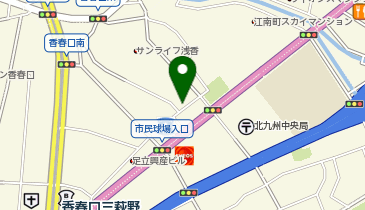 北九州市消防局 小倉北消防団 第4分団の地図画像