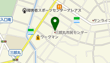 北九州市役所 市民文化スポーツ局 三郎丸市民センターの地図画像