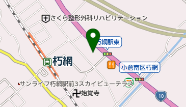 無法松 小倉南店の地図画像