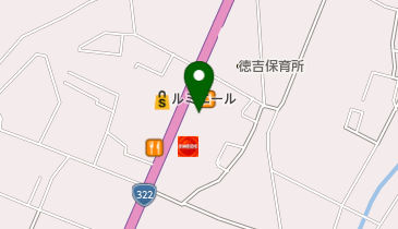 無法松 徳吉店の地図画像