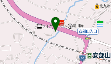 無法松 湯川店の地図画像