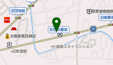 有限会社ふじせの地図画像