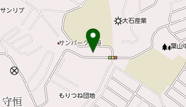 守恒書道院の地図画像