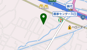 ローズ美容室の地図画像