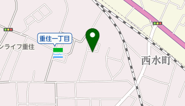 城野キリスト集会所の地図画像