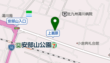 湯川カトリック教会の地図画像