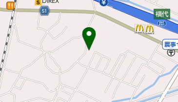 三協自動車の地図画像