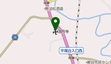 法円寺(浄土真宗)の地図画像