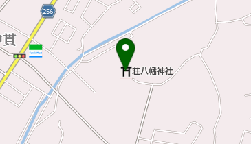 荘八幡神社の地図画像