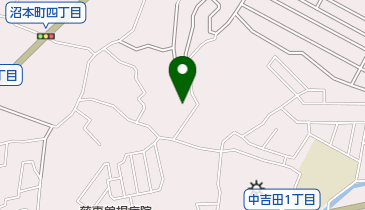 沼八幡神社の地図画像