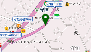 みどりのコーナーしんぽの地図画像