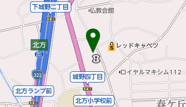 あべ整骨院の地図画像