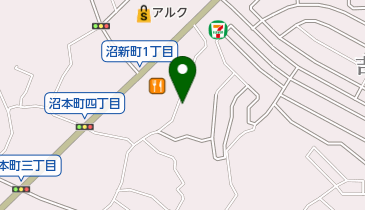 室内装飾三輝の地図画像