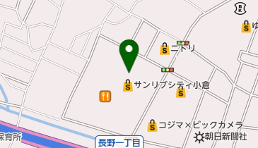 織部サンリブシティ小倉の地図画像