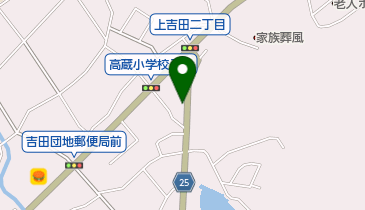 たなか動物病院の地図画像