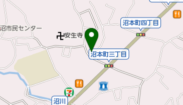 はら動物病院の地図画像