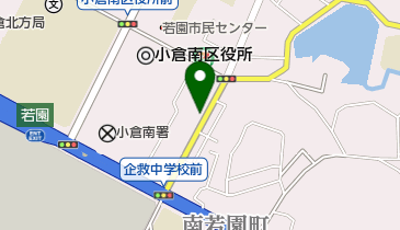美容室リボンの地図画像
