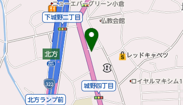 医療法人城野クリニックの地図画像