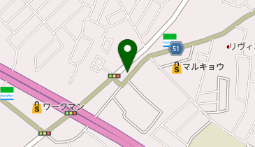 アトム理容院の地図画像