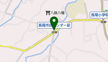 上田理容店の地図画像