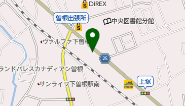 カットハウスドリームの地図画像