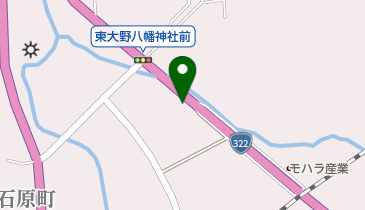 菊原理容店の地図画像