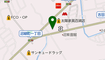 クロネコ理容の地図画像