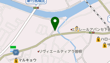トモエ 下曽根本店の地図画像