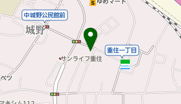 ヘアーサロン伊藤の地図画像