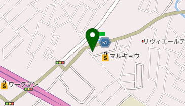 ヘアーサロンかめたにの地図画像