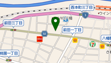 古賀ガラス店の地図画像