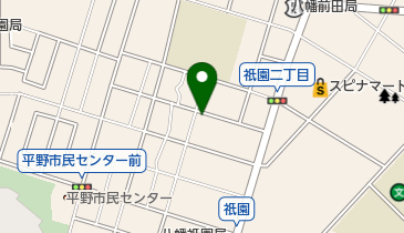 ビューティーサロンやのの地図画像