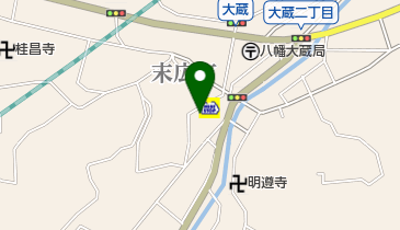 豊田屋クリーニング店の地図画像