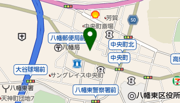 旭屋呉服店の地図画像